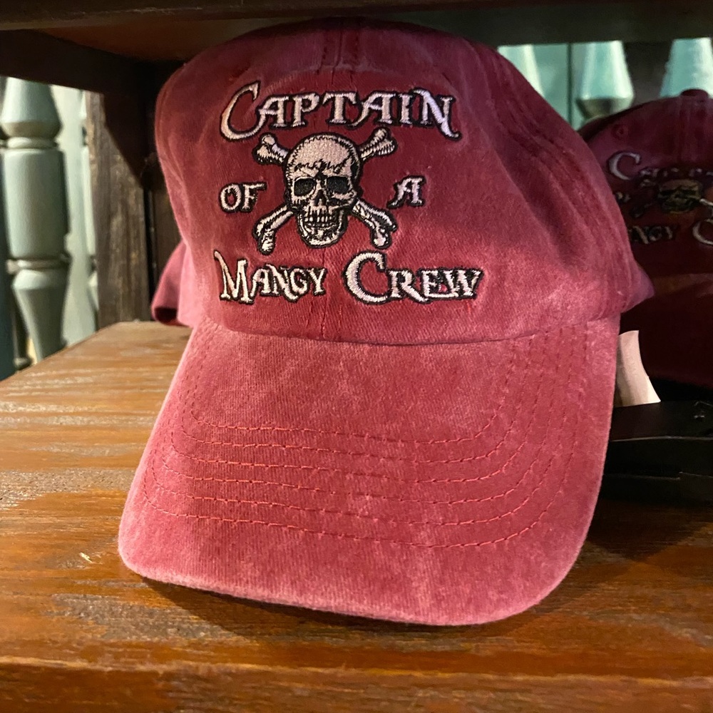 DISNEY PARKS PIRATES OF THE CARIBBEAN CAPTAIN  OF A MANGY CREW ADULT DAD